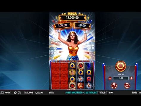 Wonder Woman Bullets & Bracelets Online Slot.